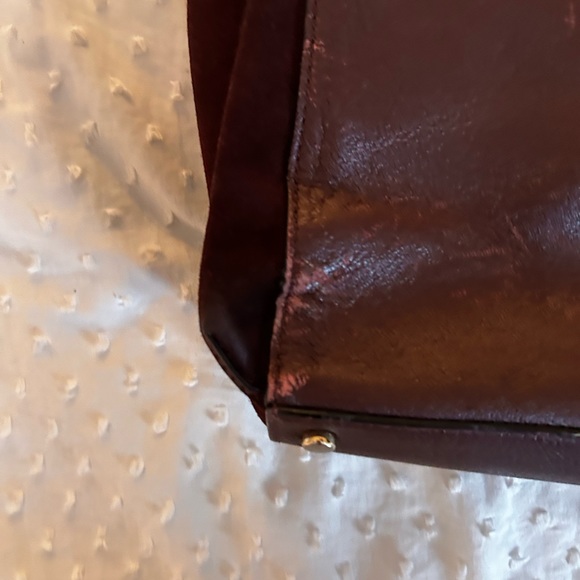 Kate Spade burgundy tote bag - Picture 8 of 10